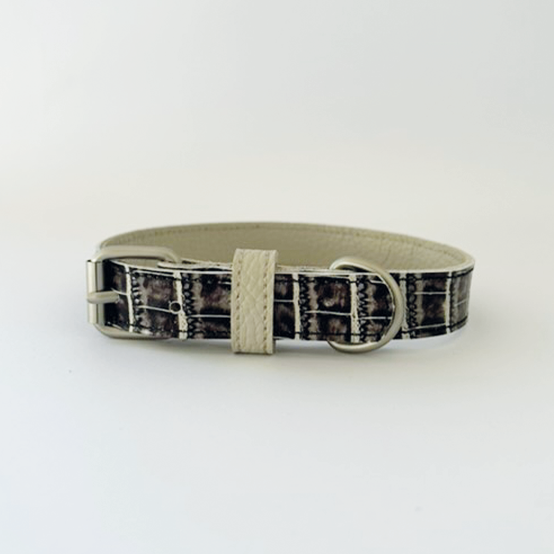 Ivory Croco Collar